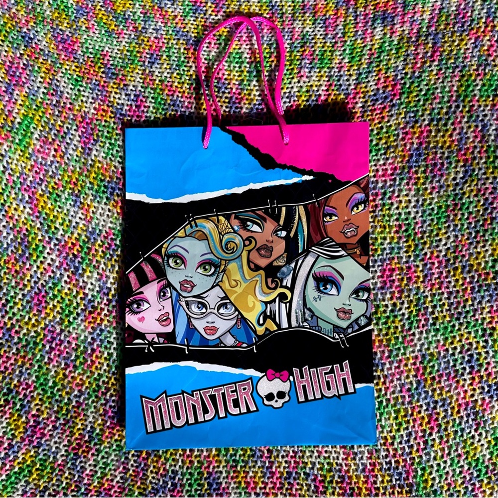 Monster High Generation 1 Y2K 2012 Gift Bag RARE